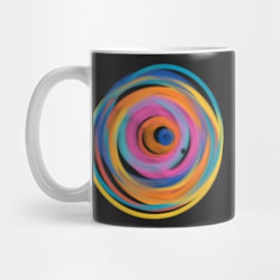 Rainbow pride abstract colourful Mug